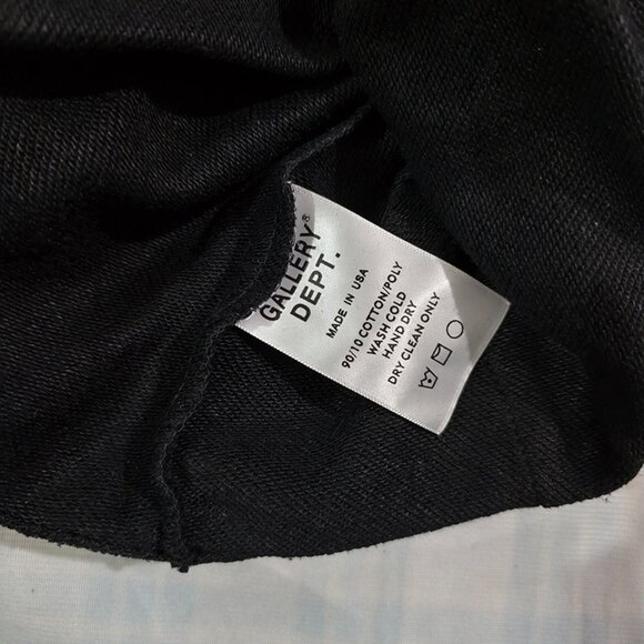 Gallery Dept Black Sweatshirt Jacket - Picture 9 of 9